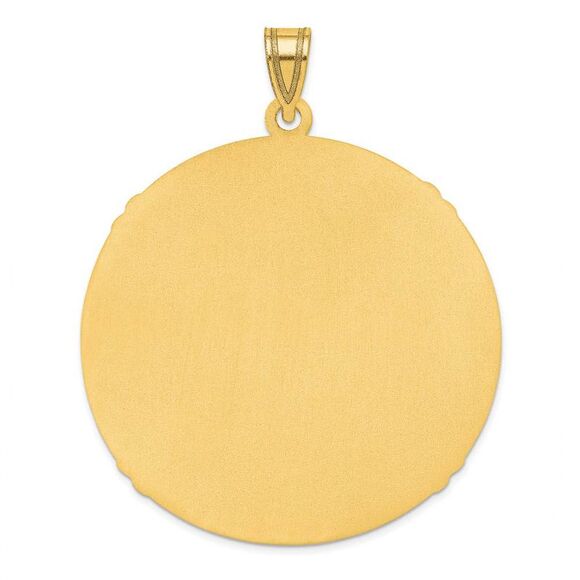 14K Gold Plated Tim Raines Signature LG Enamel Baseball Pendant